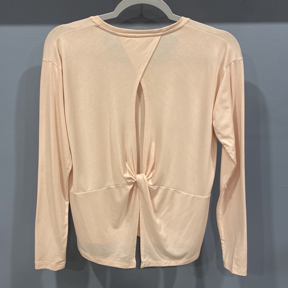 Athleta Key Hole Back Tie Top Size XS